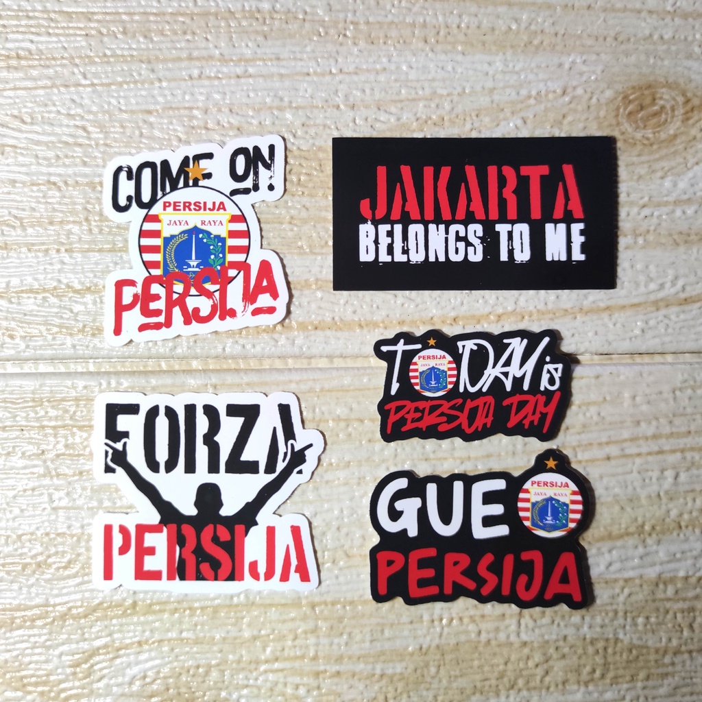

Sticker Persija Jakarta Forza Persija Jakarta Belongs to Me