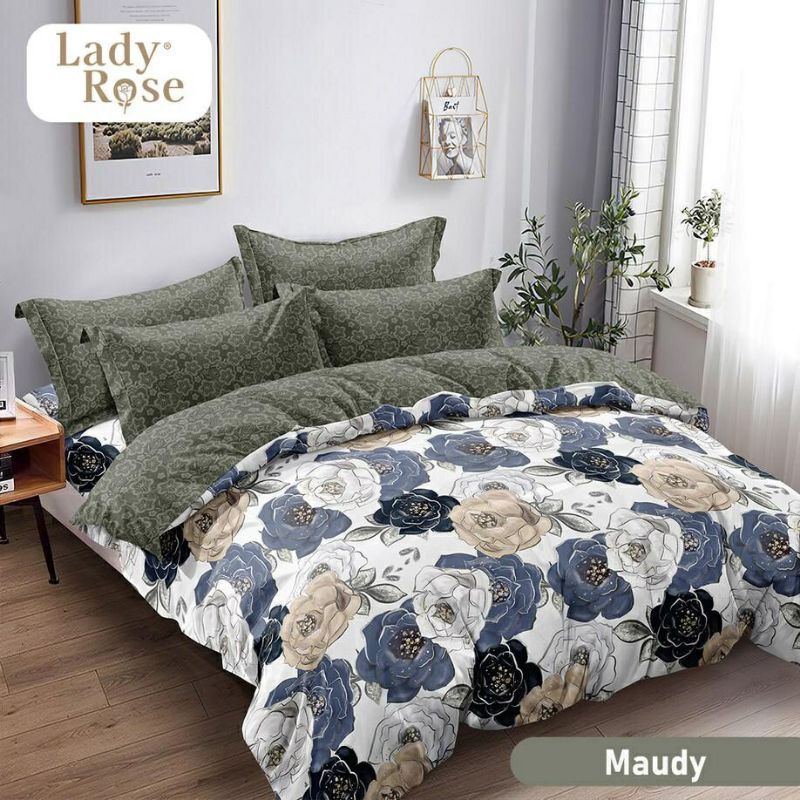 BedCover Bed Cover Lady Rose KING Rumbai
