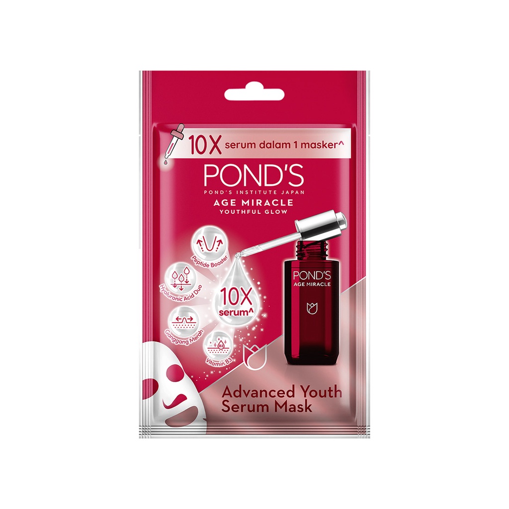 Ponds Age Miracle Serum Sheet Mask Anti Aging 25G