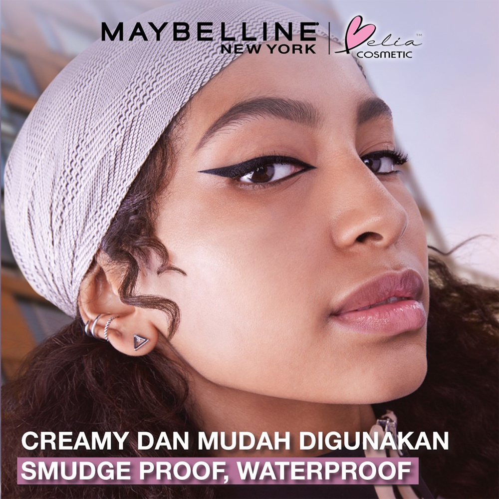 ❤ BELIA ❤ MAYBELLINE Line Tattoo Crayon Pen Linerl- Makeup Eyeliner Waterproof Tahan Air Long Lasting Black | Pensil Eyeliner