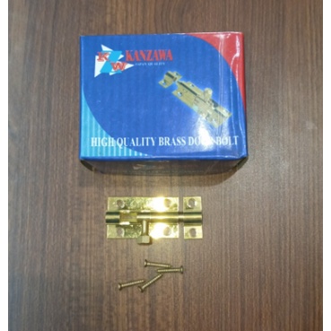 Grendel Pintu Lemari/ Interior Kuningan Asli Kanzawa