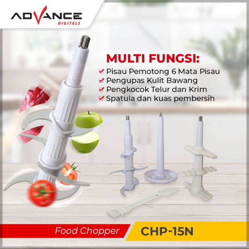 BLENDER FOOD CHOPPER CHP 15 ADVANCE - Penggiling daging CHP 15