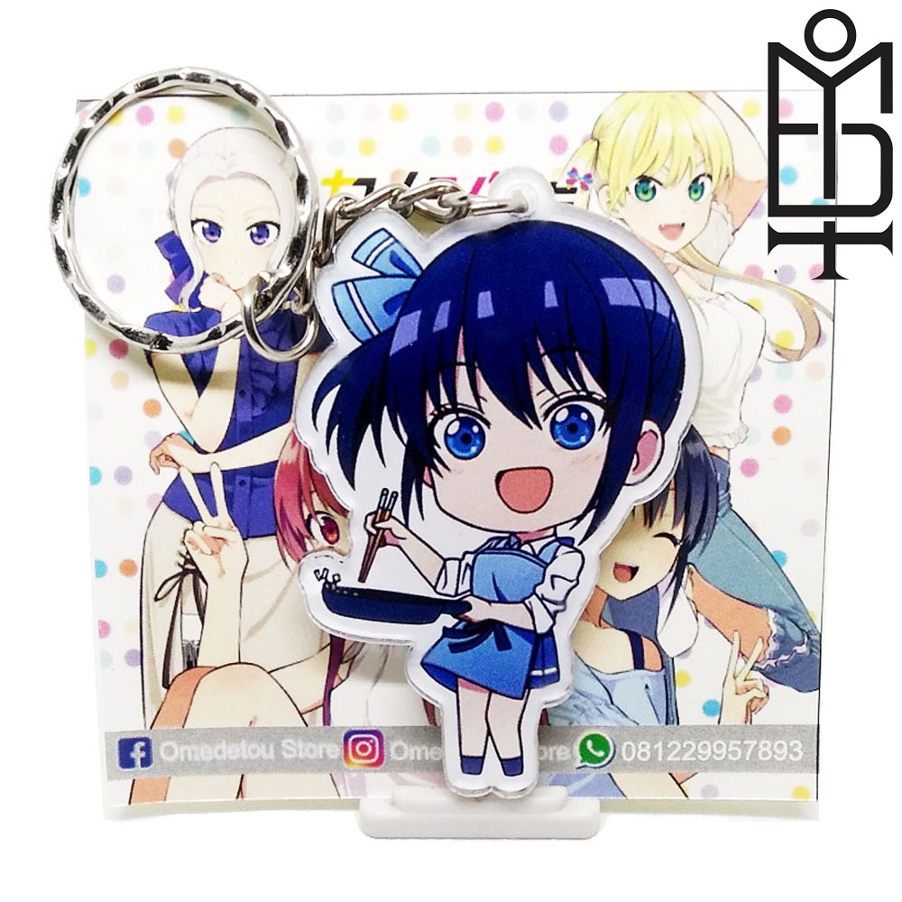 Gantungan Kunci Anime Kanojo mo Kanojo - Nagisa Minase