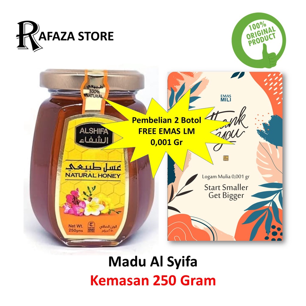 

QH Al Shifa Madu Arab Asli 100% 3 Varian