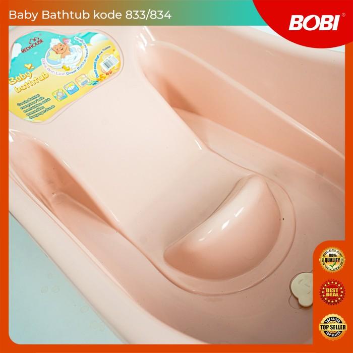 Bak Mandi Bayi Plastik Kamar Mandi Baby Bathtub Baskom Mandi Red House 12