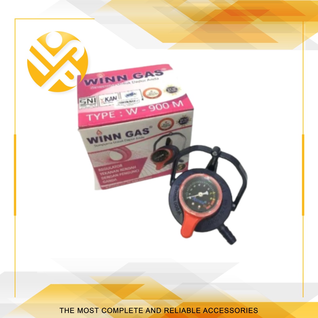 Regulator Gas Double Lock / Regulator Pengaman Gas Pengunci Ganda