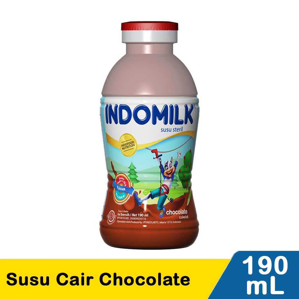 

INDOMILK SUSU CAIR CHOCOLATE 190 ML