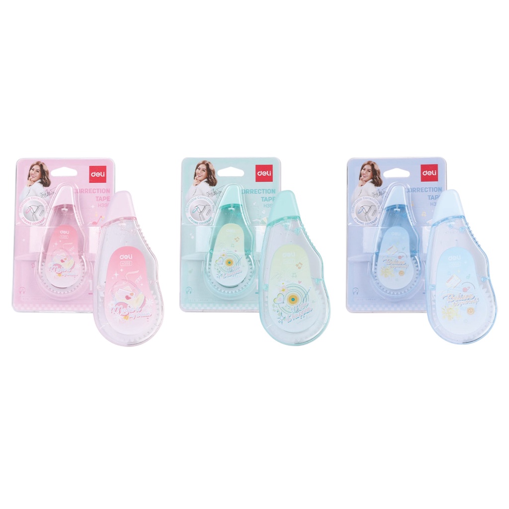 

Deli x Agnes Mo | Tip Ex Kertas (Correction Tape) | H398