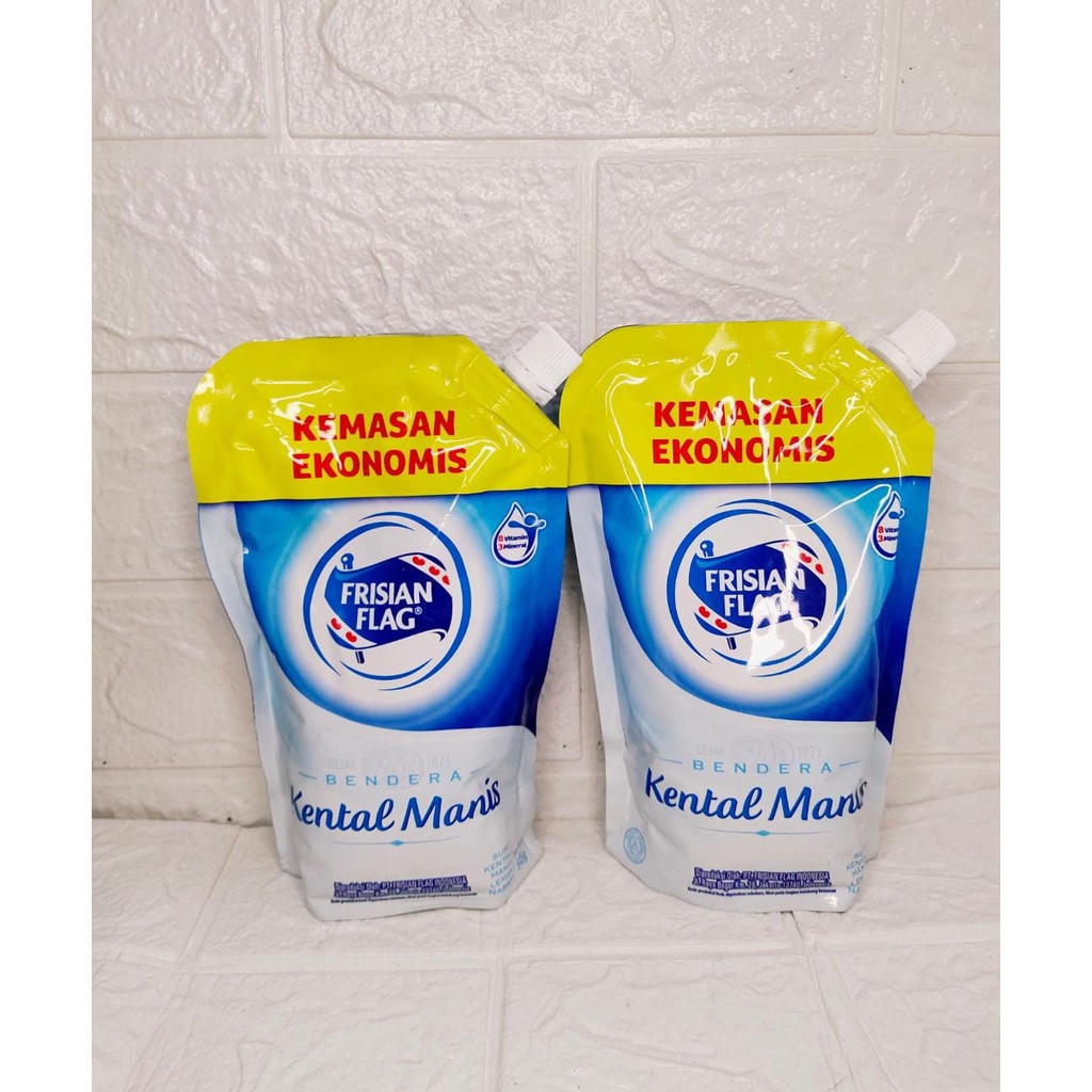 

FRISIAN FLAG POUCH KENTAL MANIS FULL CREAM PUTIH 545 GR