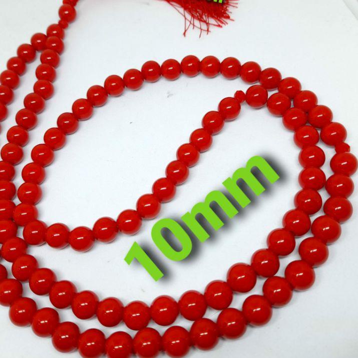 ♢ TASBIH BATU MARJAN 10MM 99BUTIR ORIGINAL ➼