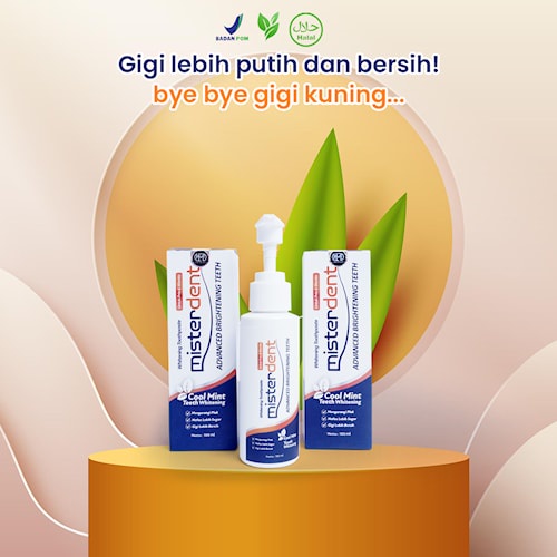 Pembersih Gigi Misterdent brightening teeth