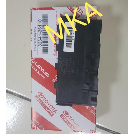 RELAY RELLAY INTEGRATION MOBIL FUSE BOX TOYOTA INNOVA HILUX