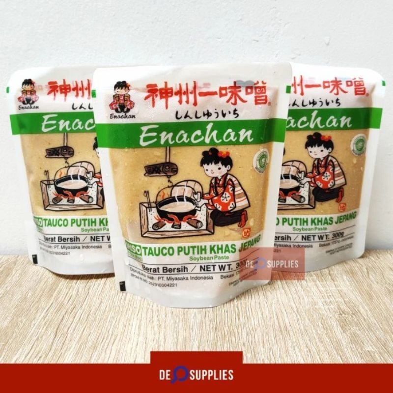 

Shinshuichi Enachan Shiro White Miso Pasta 300gr - Tauco Putih Jepang
