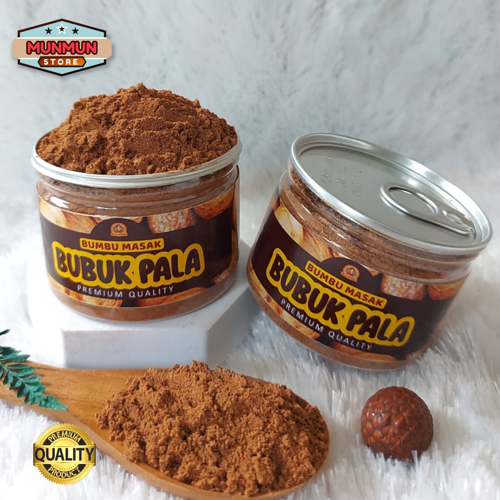

Pet Can Rempah Bubuk Pala Nutmeg Powder Bumbu Pala Kualitas Premium