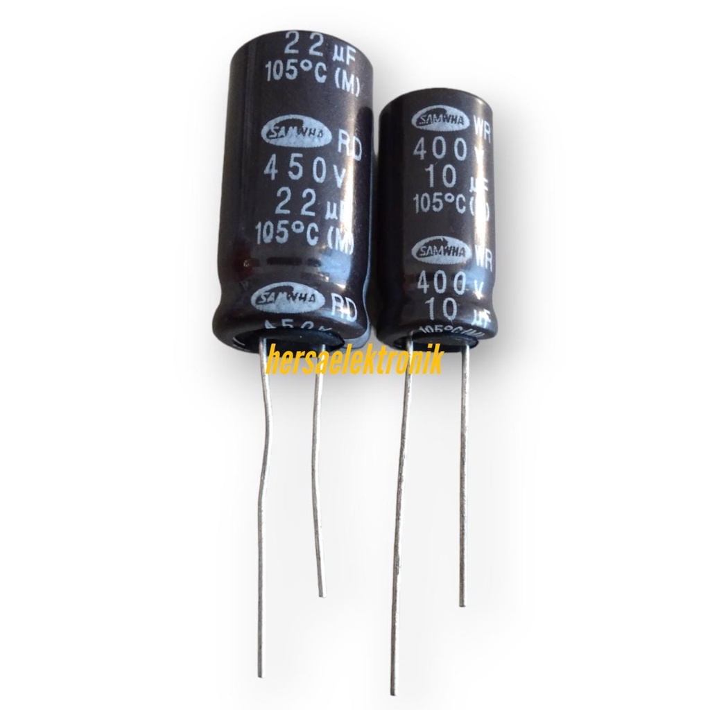 elco 22uf 450v | 10uf 400v