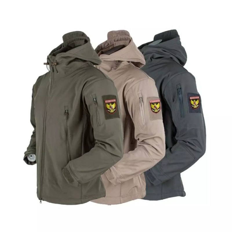 JAKET TACTICAL TAD ARMY BRAVOO INPORT ORIGINAL WATERPROOF