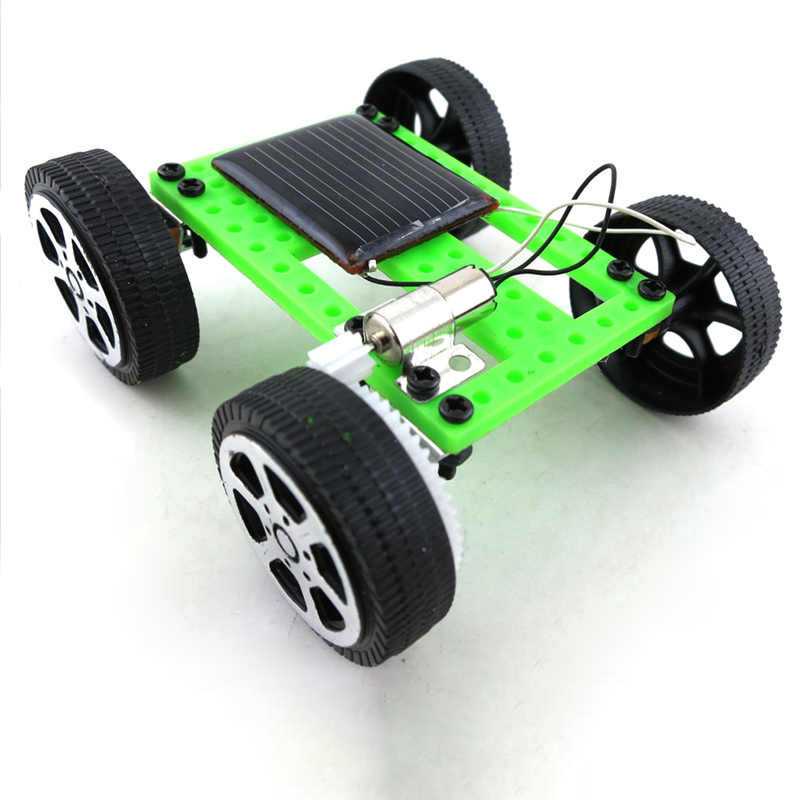 JMT Mainan Mobil Anak Mini Solar Toy DIY Car Children Educational Puzzle IQ Robot - TM-103