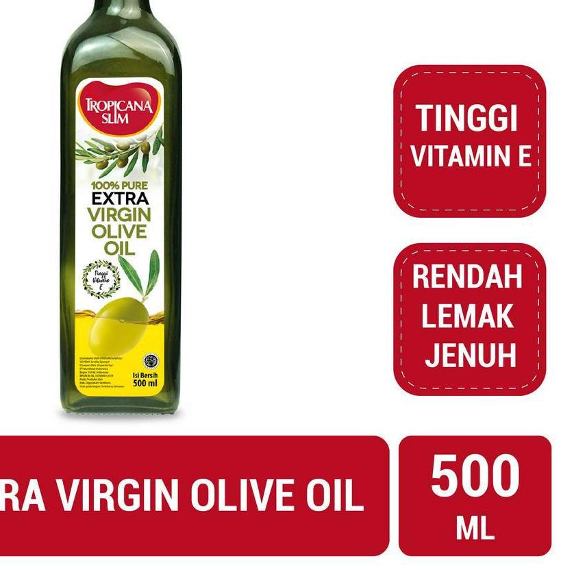 

✰ Tropicana Slim Extra Virgin Olive Oil 500ml - 100% Pure Extra Virgin Olive Oil ☝