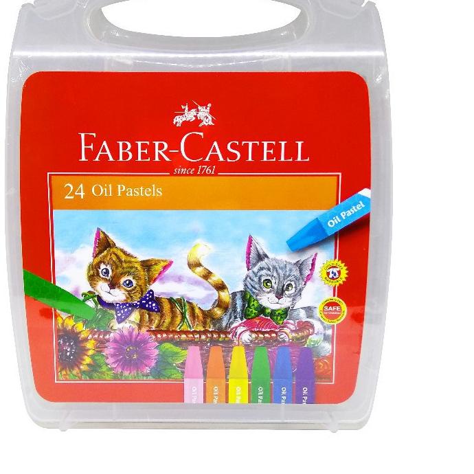 

Original crayon Faber Catell Hexagonal Oil Pastel Eco 24 Warna serbuuu !