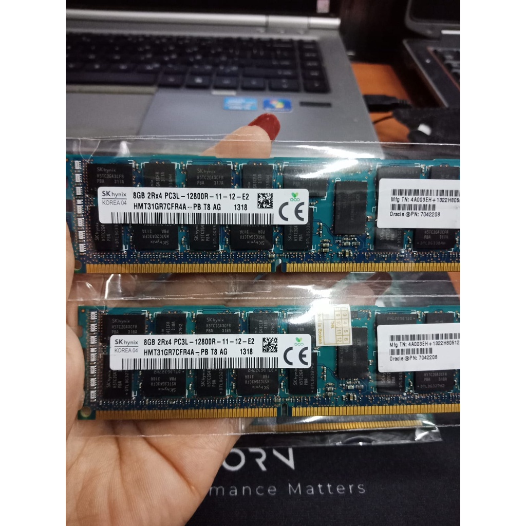 Memory ram server 8gb ecc register udimm for server xeon - PC3L-12800R Murah meriah