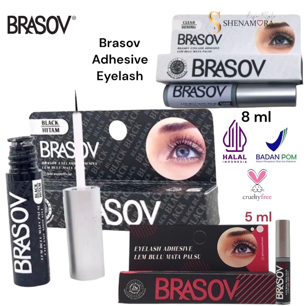 Brasov Lem Bulu Mata | Eyelash Adhesive 5 &amp; 8 ml