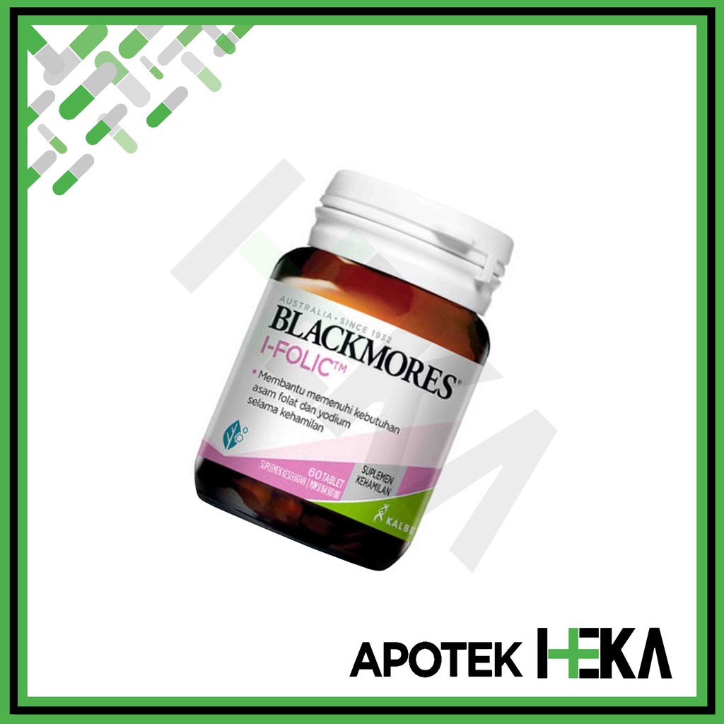 Blackmores I-Folic 60 Tablet - Suplemen Asam Folat Kehamilan (SEMARANG)