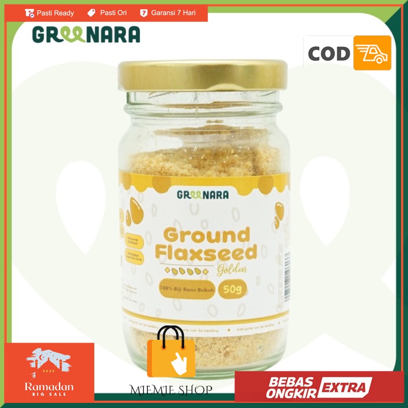 Ground Flaxseed 50gr / Flaxseed Bubuk