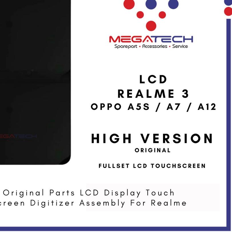 ❈ LCD Oppo A5S / Oppo A7 / Oppo A12 / Realme 3 Universal Fullset Touchscreen ✪
