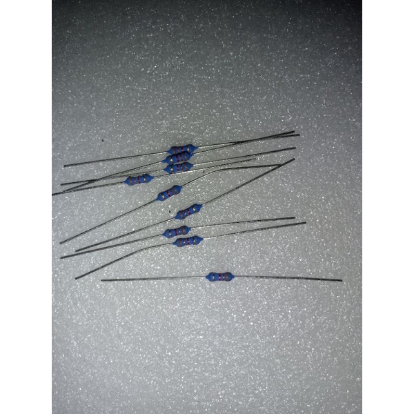 resistor 100 ohm 1/2 body 1/4 orginal metal oxide harga untuk 100pcs