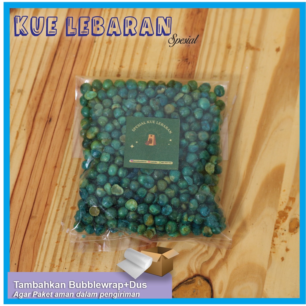 

Kacang Kapri Kacang polong Kemasan 100gr - Spesial Kue Lebaran