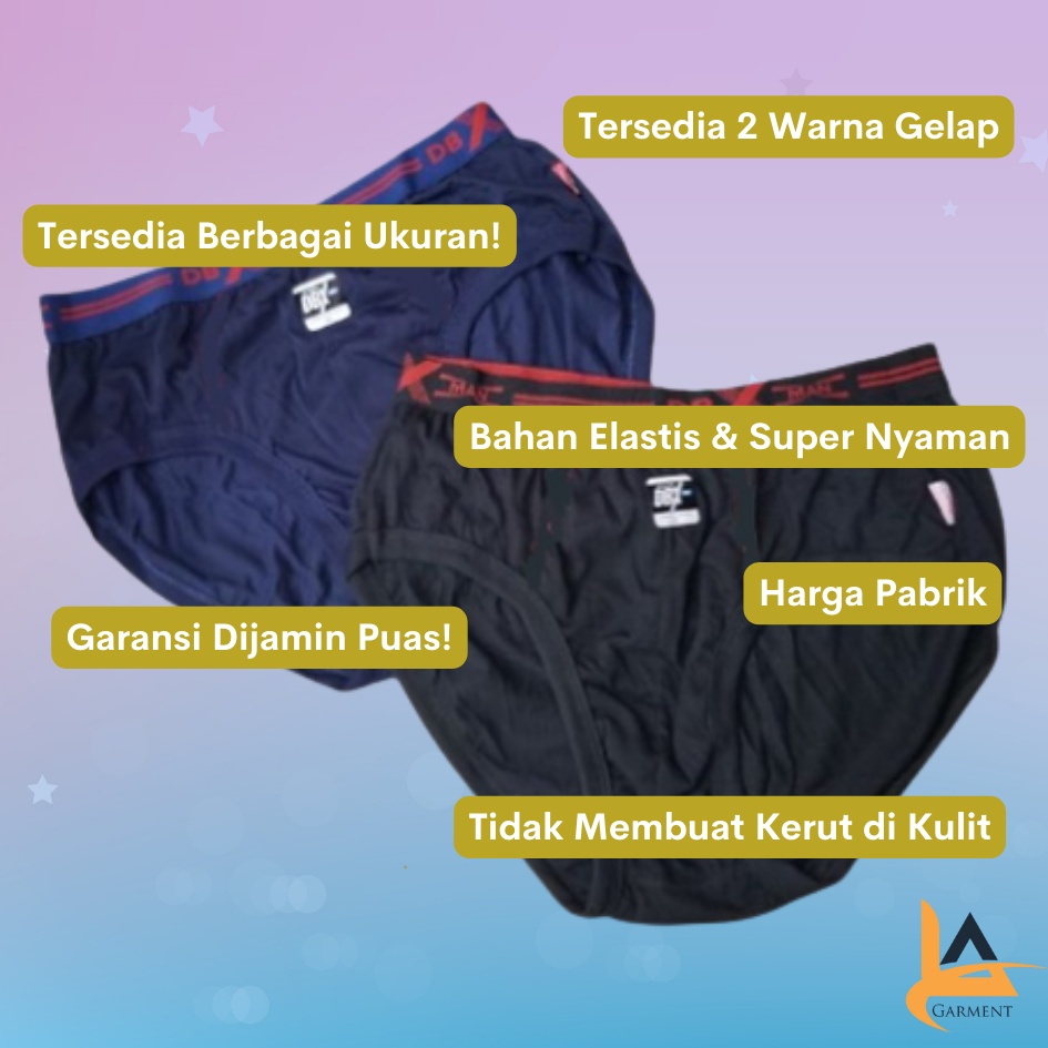 [Isi 3 pcs] Seri Gelap DBX PRO MAN-Setara GtMan CD Pria Dewasa