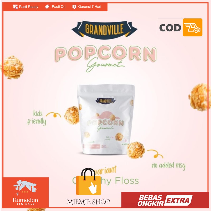 

GRANDVILLE ABON SAPI AYAM ASLI CRUNCHY MPASI MAKANAN INSTAN SNACK - Popcorn Crunchy