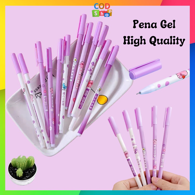 

COD - S5717 Pulpen Gel Motif Cartoon Ungu Space Girl / Pulpen Korea Pelajar & Kantor / Pulpen Aesthetic / Pena Gel Lucu Import