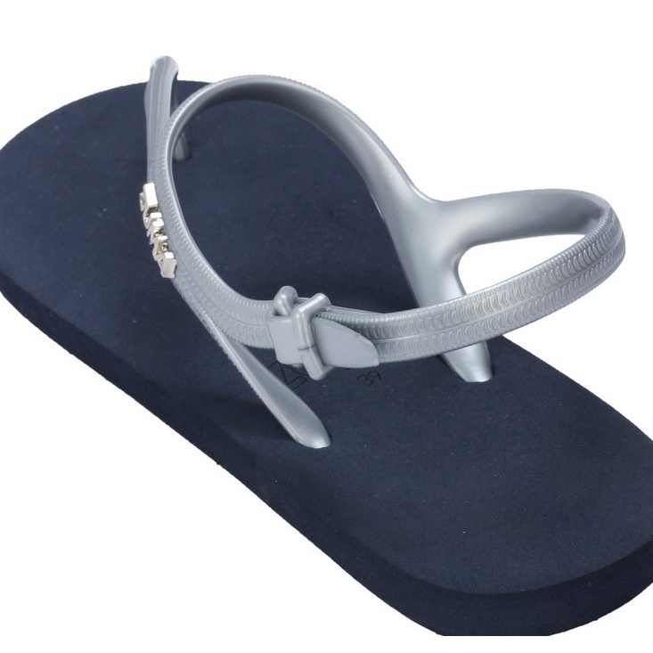 Sandal Zuma Elsa Navy Silver Original