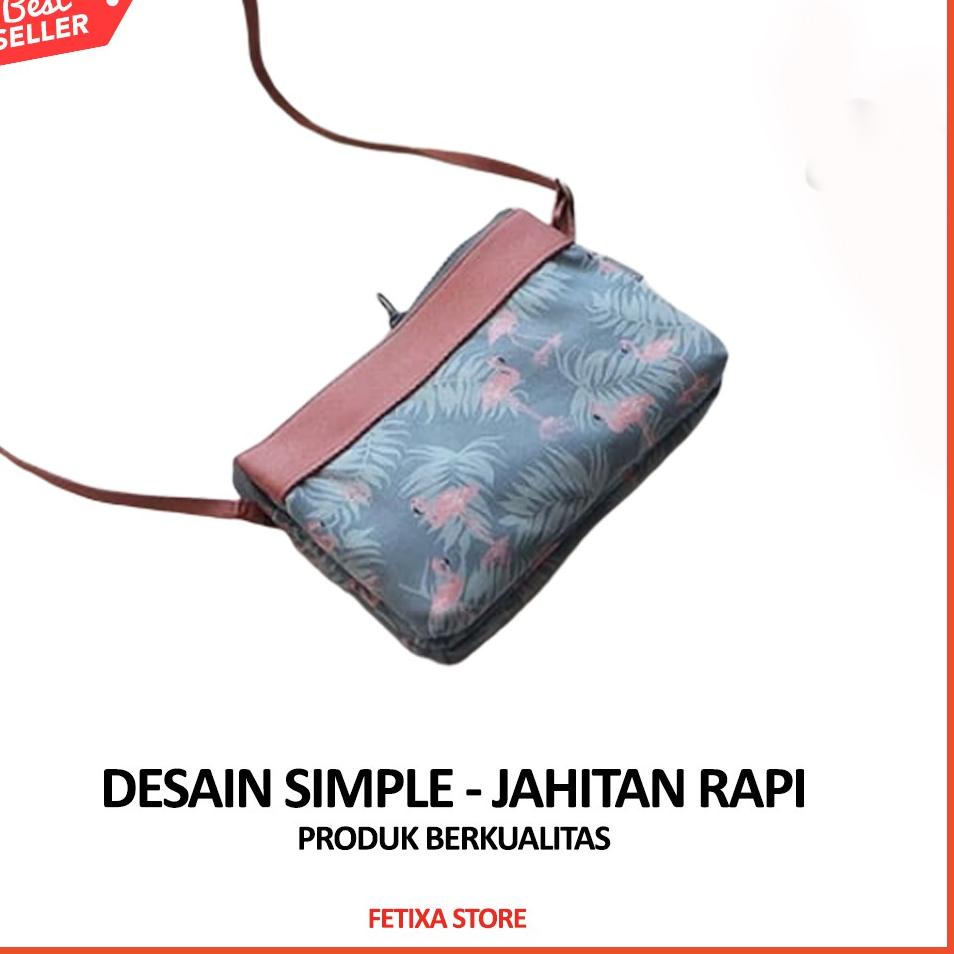 Special For You≛ TAS ORIGINAL WANITA IMPORT AWET KOREA SLING BAG S5Z8 CEWEK TAS PINGGANG WAISTBAG CR