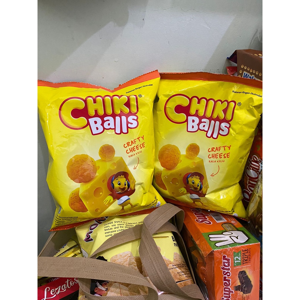 

Chiki Balls 55 Gr Cheese/Choco/Chicken