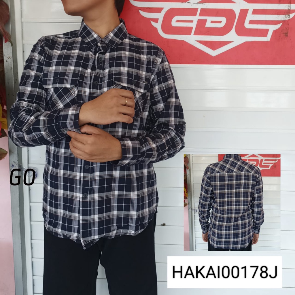 gof KBSB CDL By (CARDINAL) KEMEJA PANJANG JUMBO Pakaian Pria Kemeja Hem Casual Slimfit REGULER Lengan Panjang Motif Distro Original murah