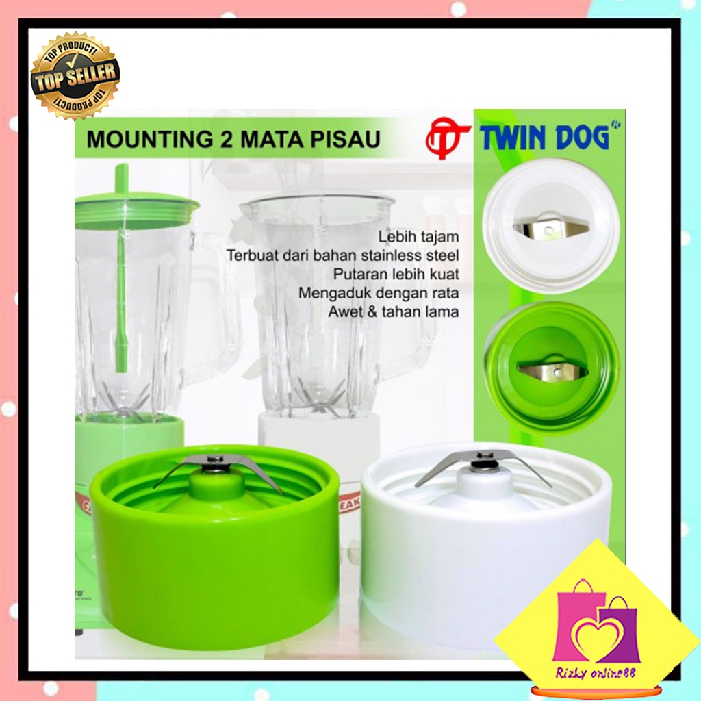 Rizkyonline88 Mounting blender 2 4 6 mata pisau