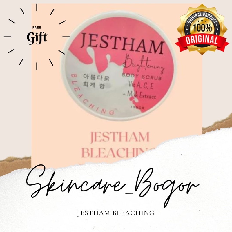 Jestham bleaching Korea scrubb
