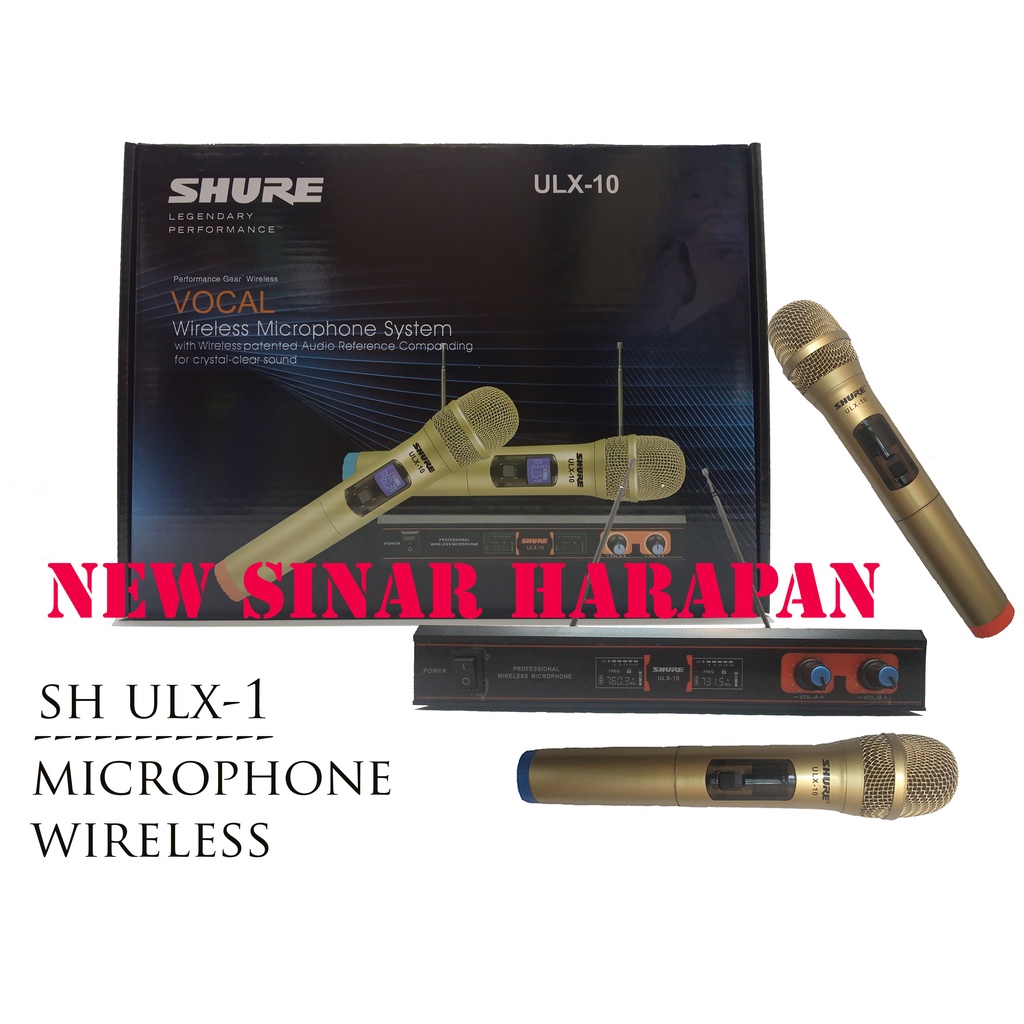 Mic Wireles shure ulx 10