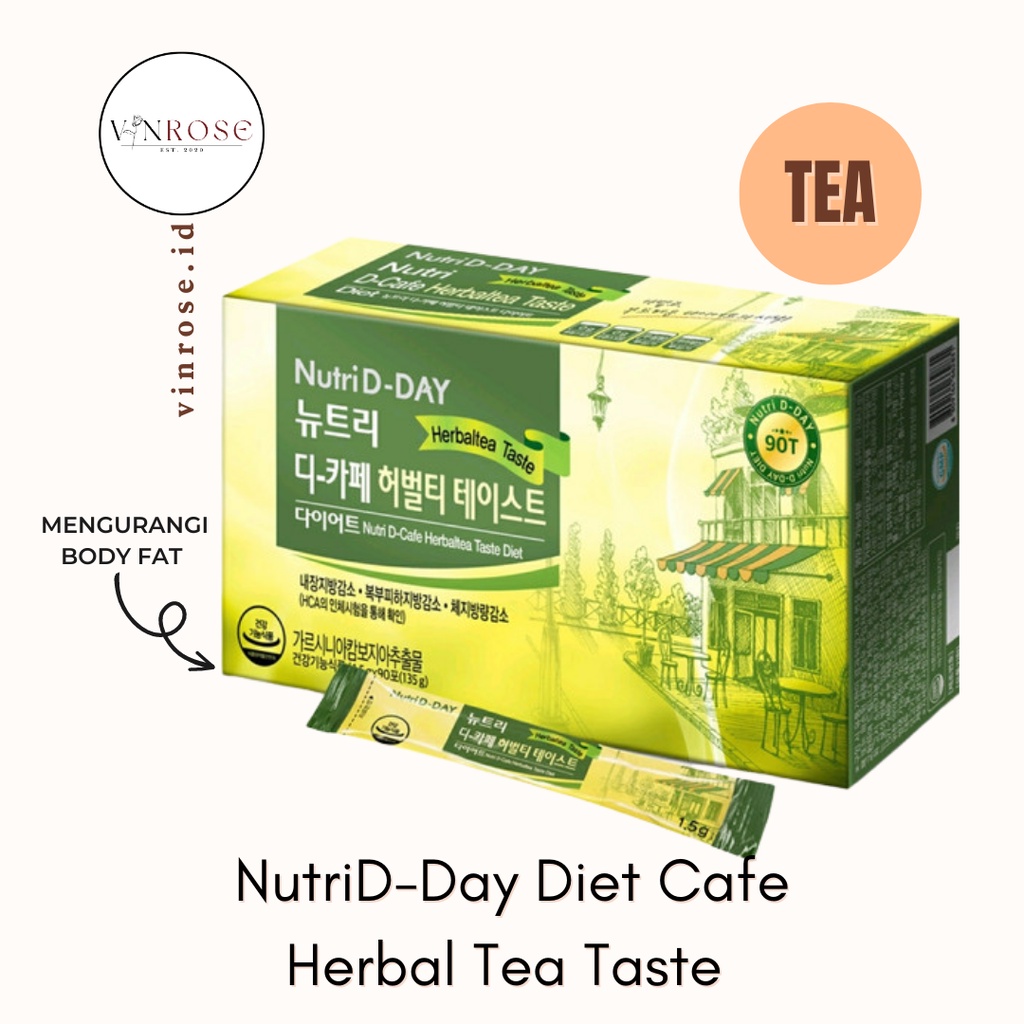 

NutriD-Day Diet Cafe Herbaltea Taste/ Teh Herbal Diet