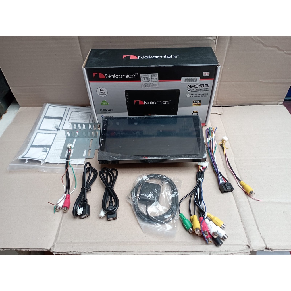 Android 9 inch Nakamichi NA3102i 4/64 Voice Command Head unit android 9 inch nakamichi t5 na3102i ra