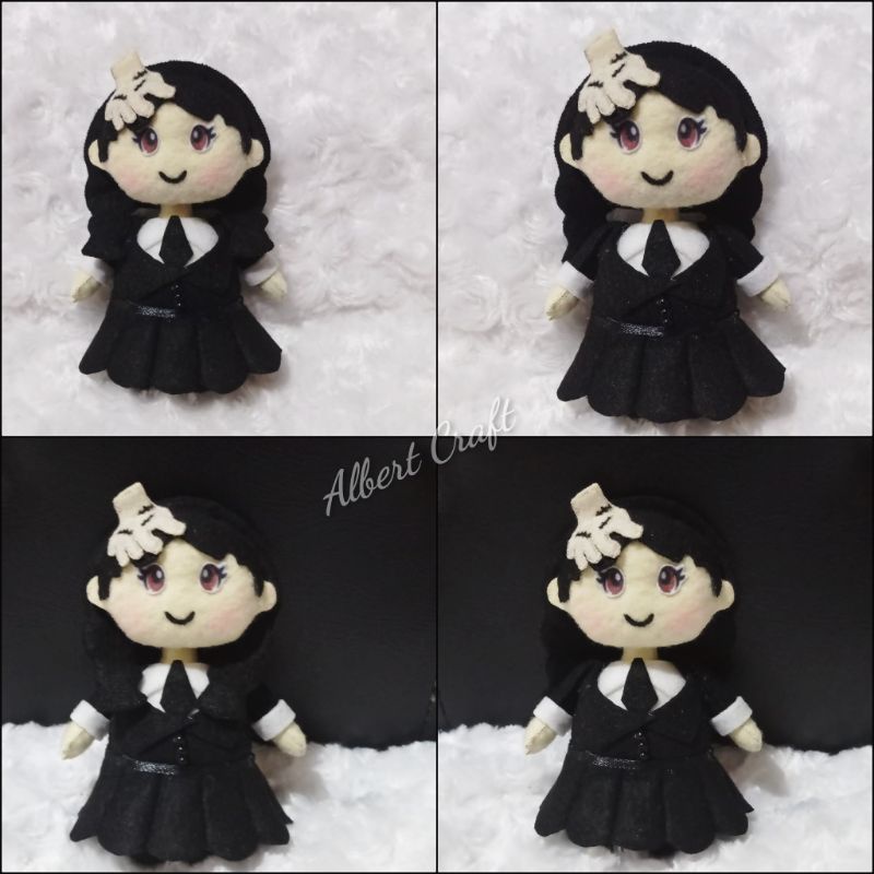 boneka Wednesday Addams family/wandinha/boneka karakter