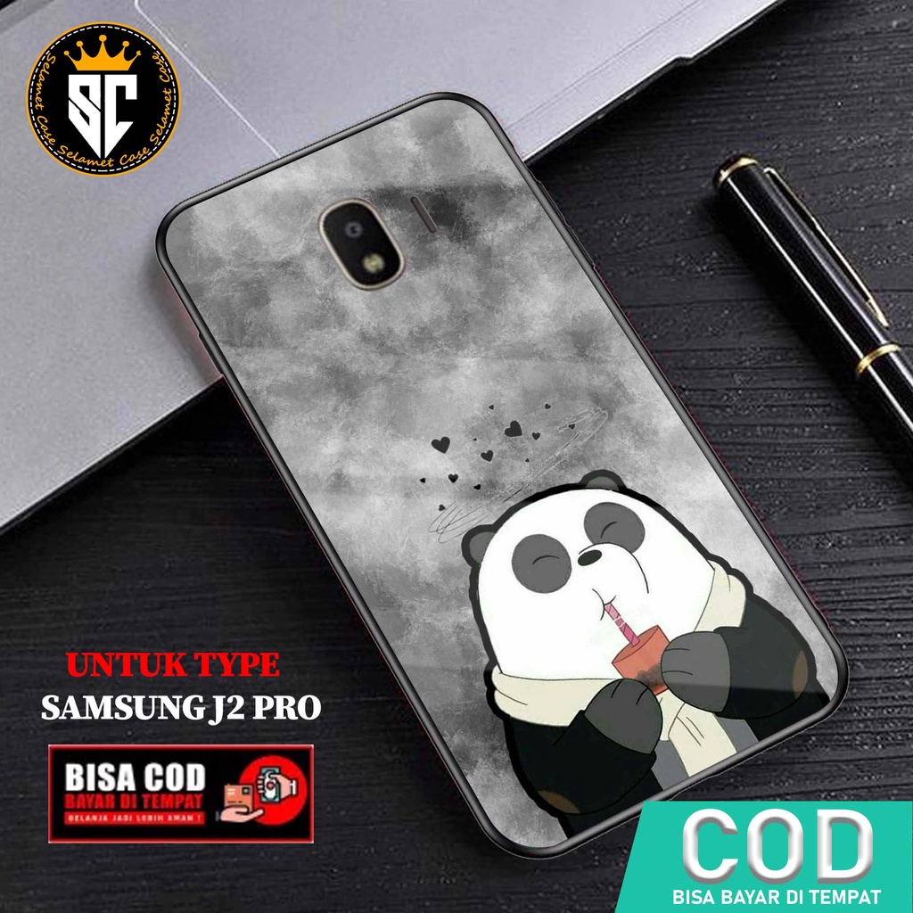 Case Samsung J2 Pro Casing Samsung J2 Pro Selamat Case [BEAR] Case Glossy Case Aesthetic Custom Case