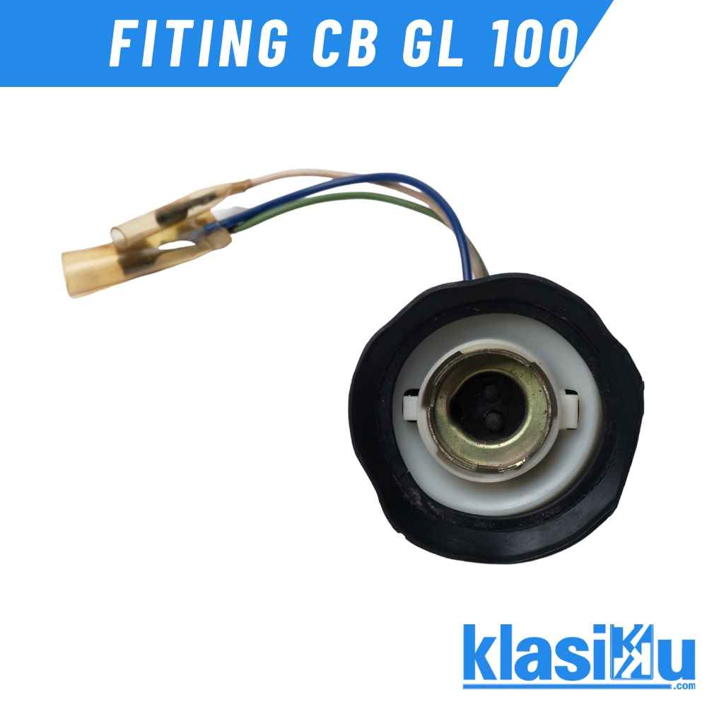 Fiting Socket Lampu Depan Head Lamp Honda Cb100 Cb 125 Gl100 Gl125 Glk Win 100 Gl Pro Original Stanl