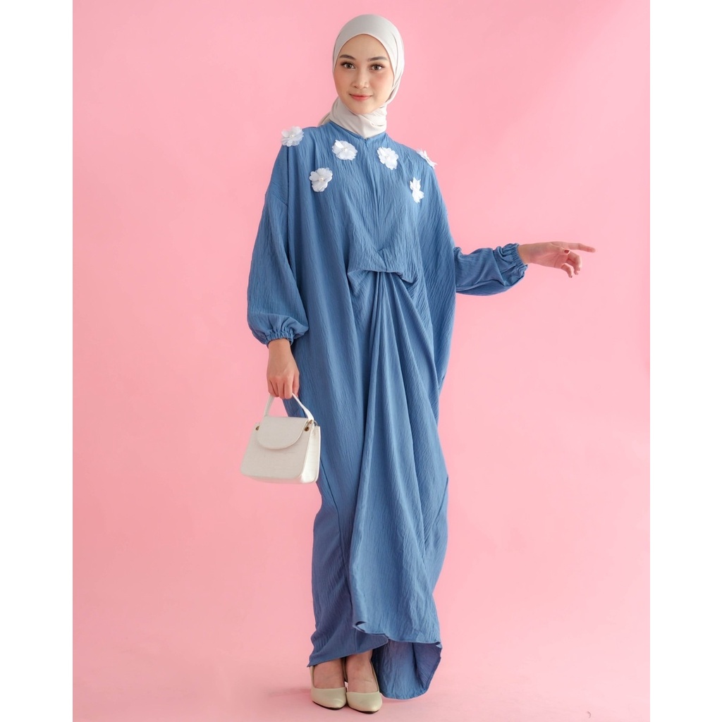 Myrubylicious MIYUKI KAFTAN KODE NN2528 | KAFTAN | BAJU MUSLIMAH | DRESS | KAFTAN LENGAN PANJANG