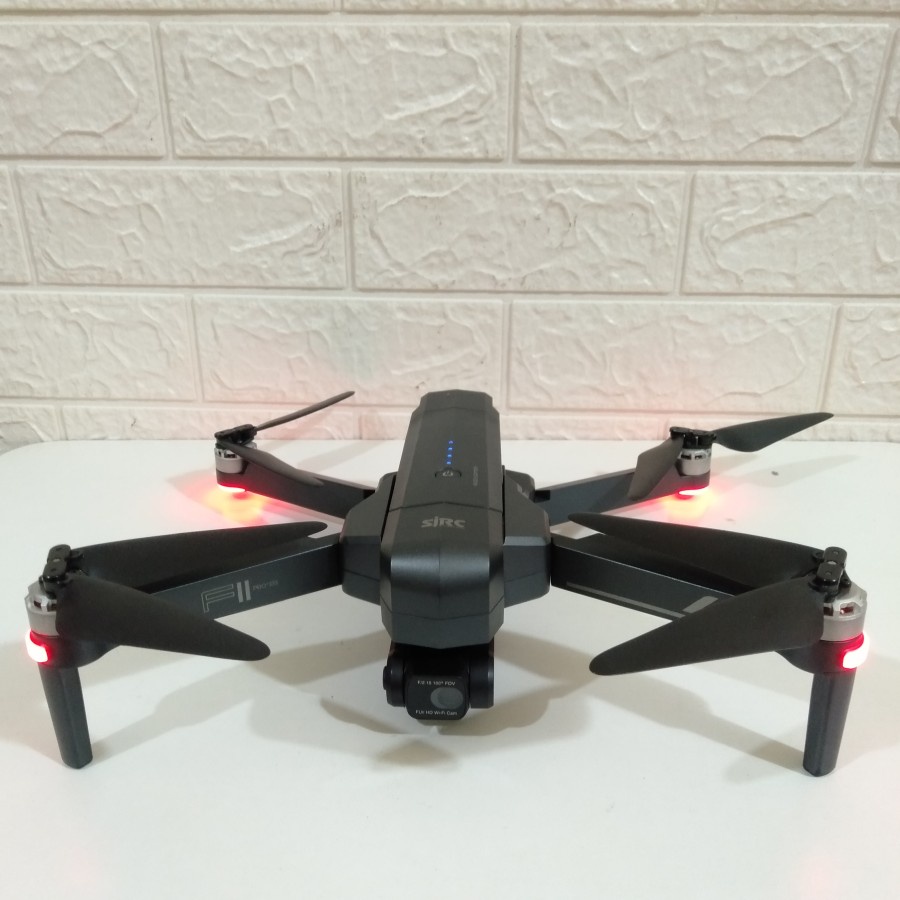 drone sjrc f11 pro baterai 2 4k gimbal second