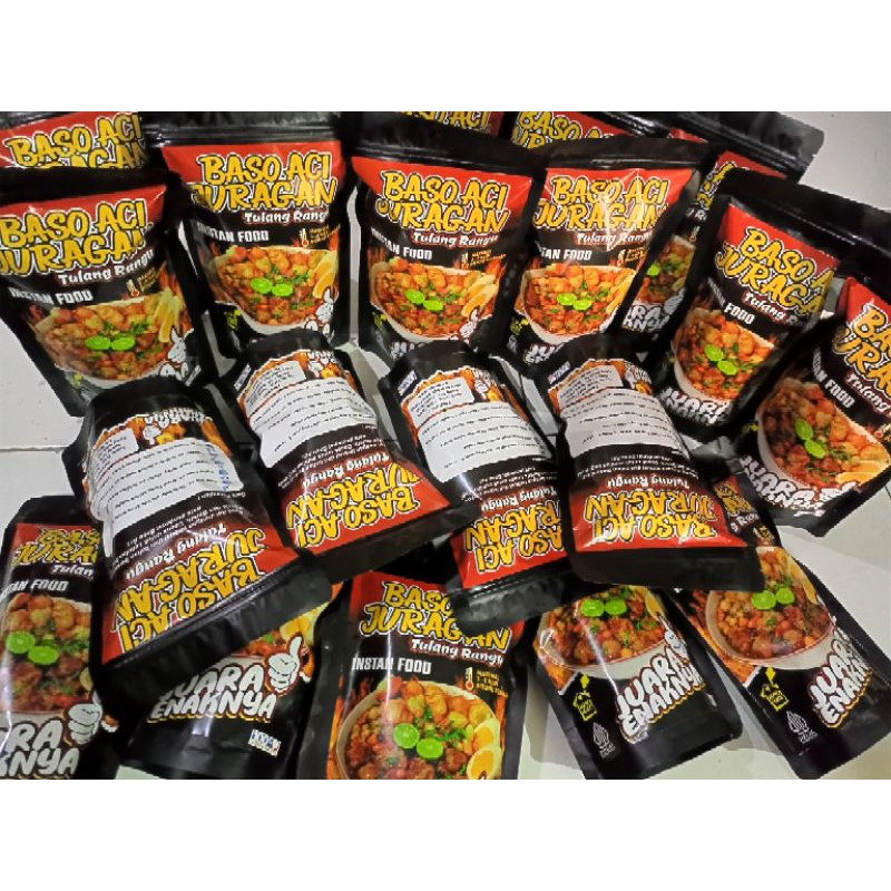 

Paket Hemat 3 PCS - Basi Aci Tulang Rangu - Baso Aci Djuragan