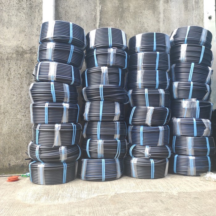 Pipa HDPE PN 10 160mm 6 inch merk Pralon 6m/Btg