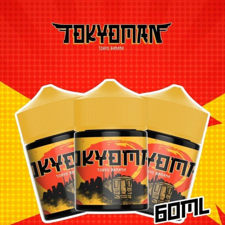 LIQUID TOKYOMAN TOKYO BANANA 60ML BY SWTCH